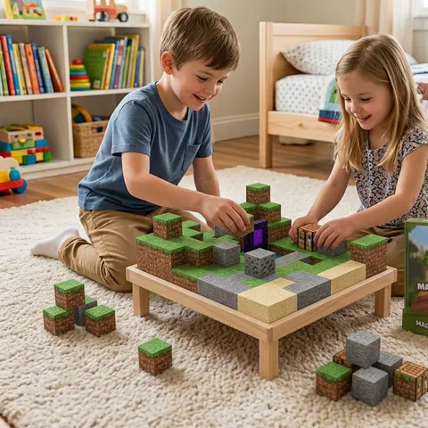 Minecraft magnetne kockice, slika 3 od 3